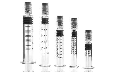 Seringa de vidro de 3 ml