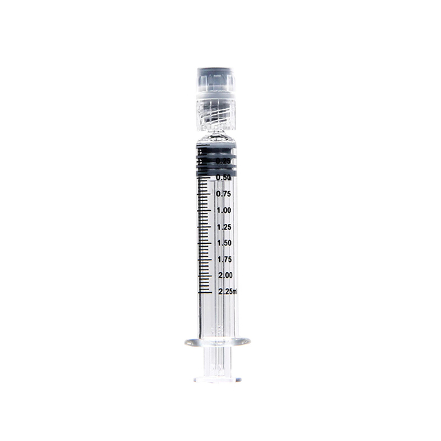 2,25 ml de seringa de vidro