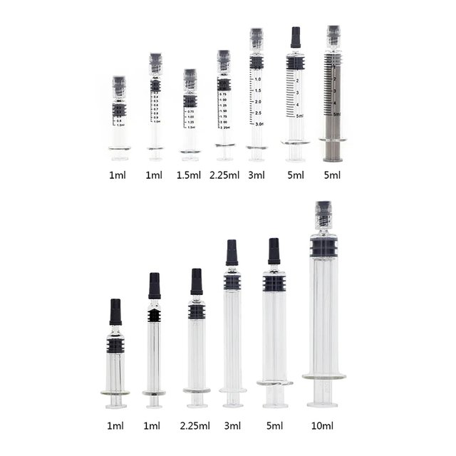 Seringa de vidro de 10 ml 10 ml seringa de vidro
